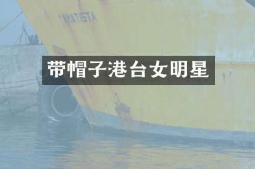 带帽子港台女明星
