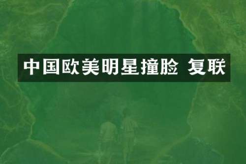 中国欧美明星撞脸 复联