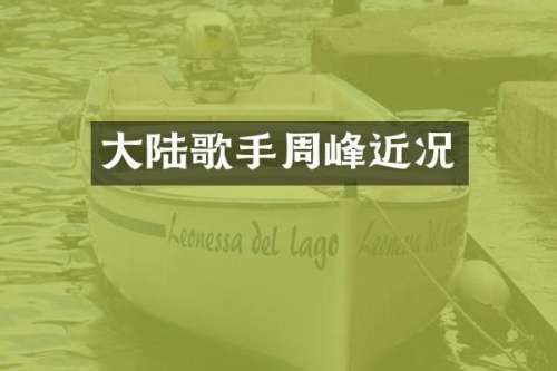 大陆歌手周峰近况