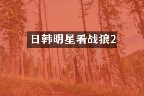 日韩明星看战狼2