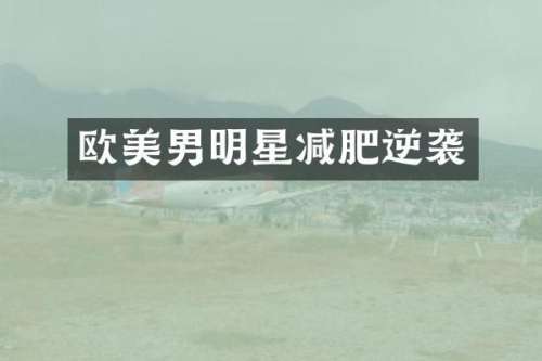 欧美男明星减肥逆袭