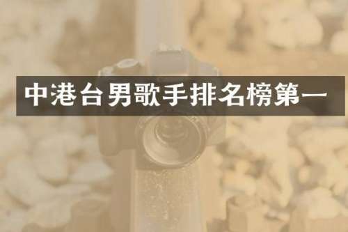 中港台男歌手排名榜第一