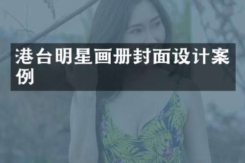 港台明星画册封面设计案例