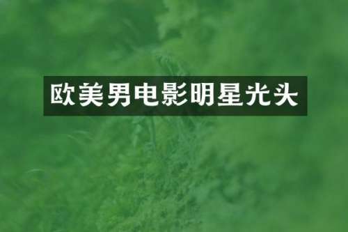 欧美男电影明星光头
