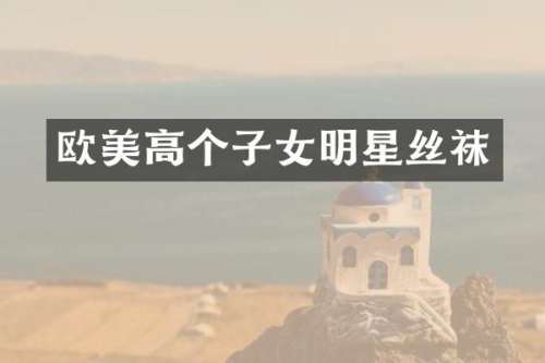 欧美高个子女明星丝袜