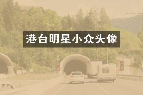 港台明星小众头像