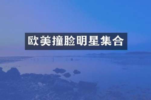 欧美撞脸明星集合