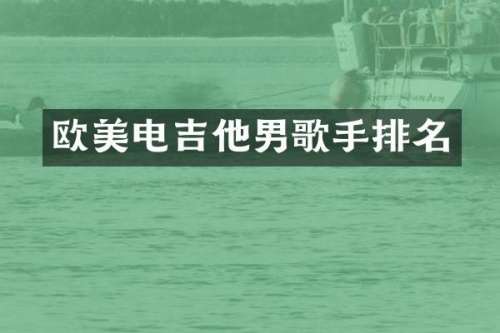 欧美电吉他男歌手排名