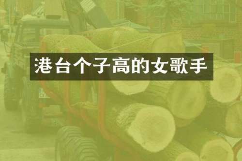 港台个子高的女歌手