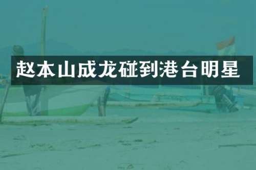 赵本山成龙碰到港台明星