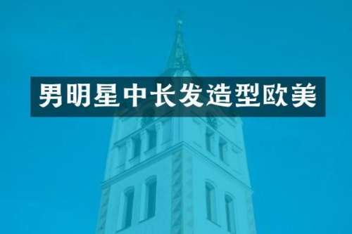 男明星中长发造型欧美