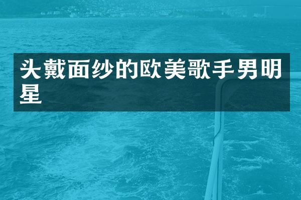 头戴面纱的欧美歌手男明星