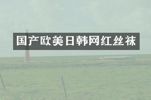 国产欧美日韩网红丝袜