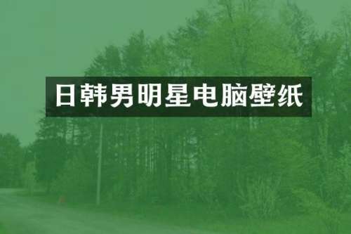 日韩男明星电脑壁纸