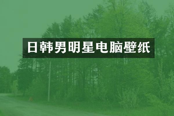 日韩男明星电脑壁纸