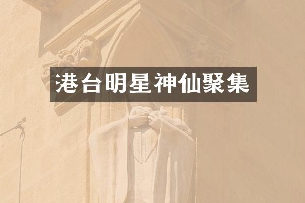 港台明星神仙聚集