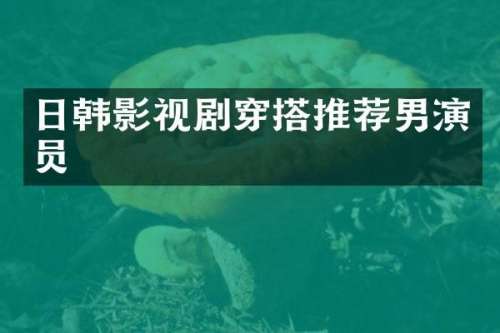 日韩影视剧穿搭推荐男演员