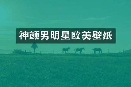 神颜男明星欧美壁纸