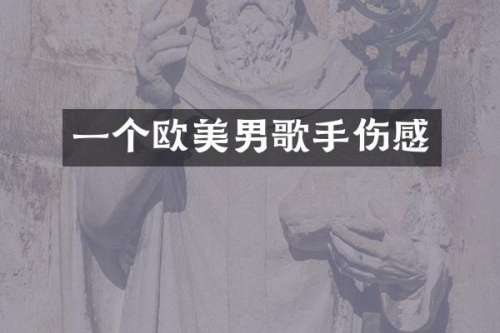 一个欧美男歌手伤感