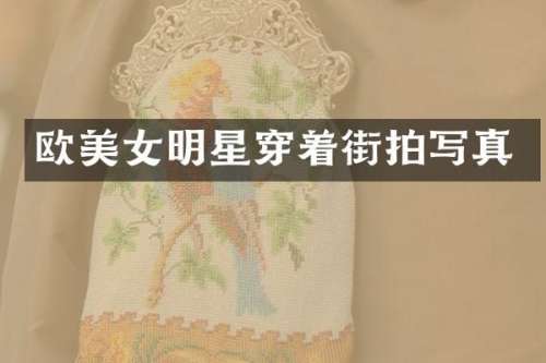 欧明星穿着街拍写真