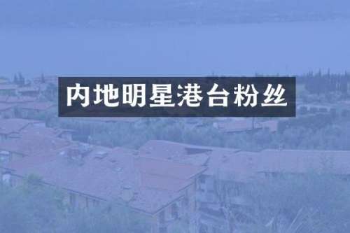 内地明星港台粉丝