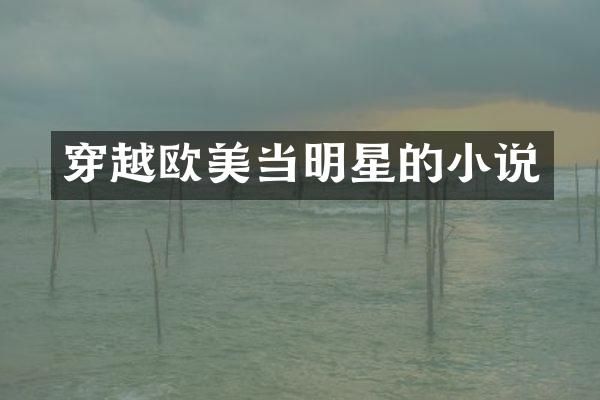 穿越欧美当明星的小说