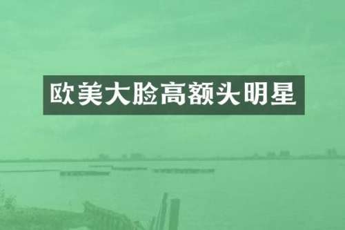 欧美大脸高额头明星