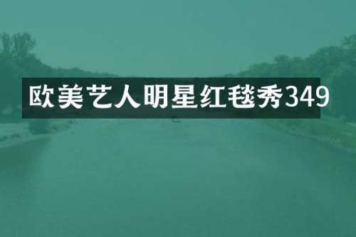 欧美艺人明星红毯秀349