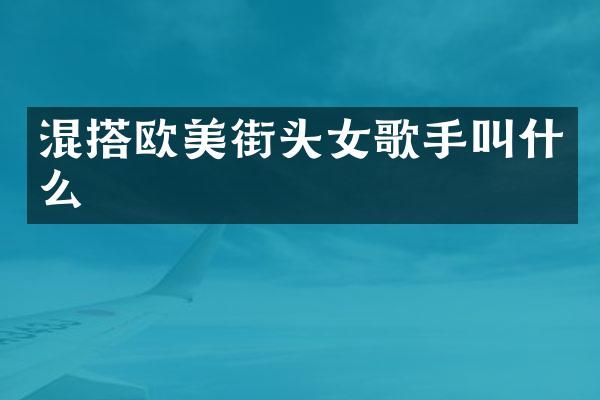 混搭欧美街头女歌手叫什么