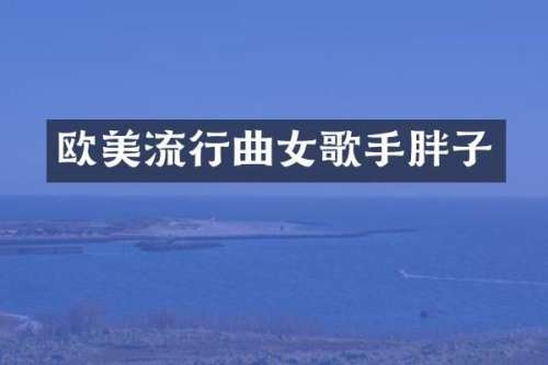 欧美流行曲女歌手胖子