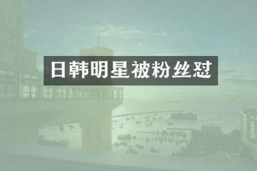 日韩明星被粉丝怼