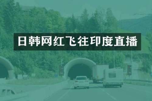 日韩网红飞往印度直播