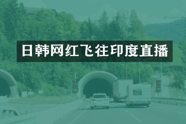 日韩网红飞往印度直播