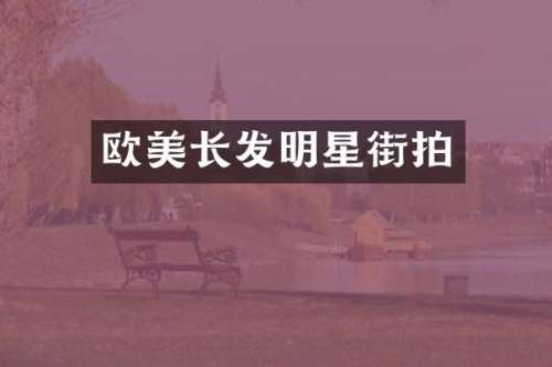 欧美长发明星街拍