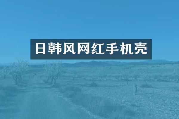 日韩风网红手机壳