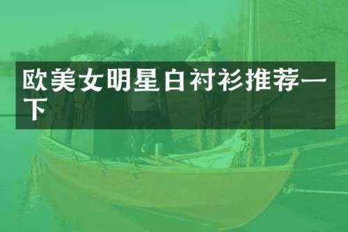 欧明星白衬衫推荐一下
