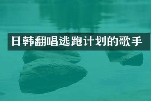 日韩翻唱逃跑计划的歌手