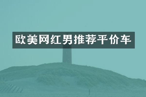 欧美网红男推荐平价车