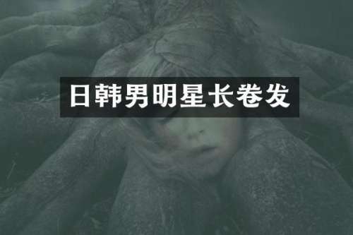 日韩男明星长卷发