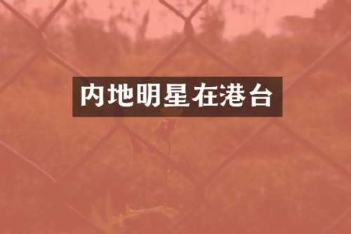 内地明星在港台