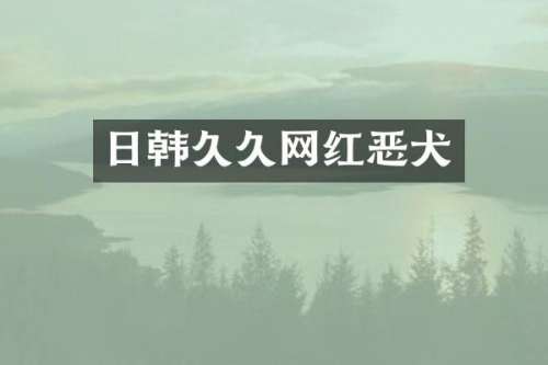 日韩网红恶犬