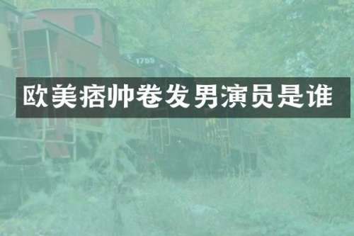 欧美痞帅卷发男演员是谁