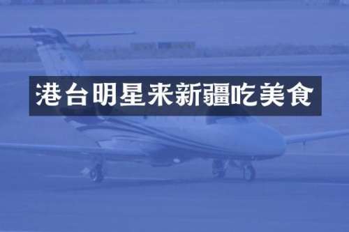 港台明星来新疆吃美食