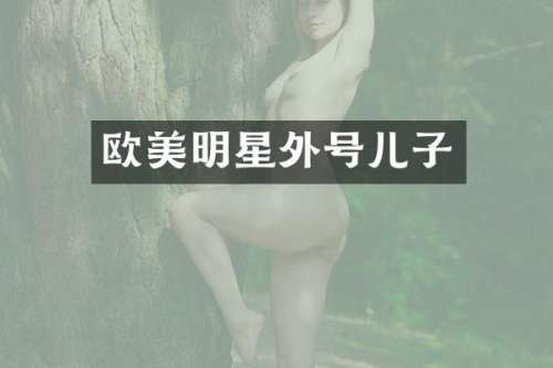 欧美明星外号儿子