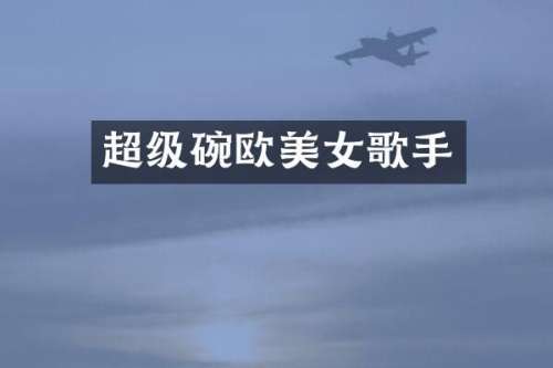 超级碗欧歌手