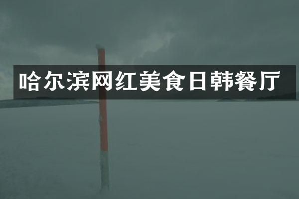 哈尔滨网红美食日韩餐厅