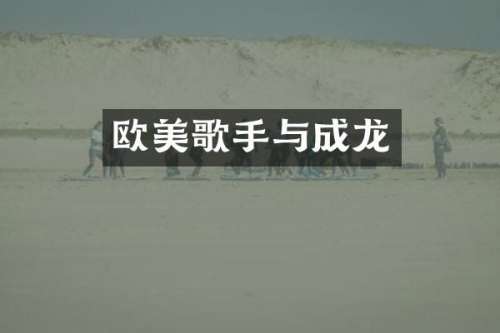 欧美歌手与成龙
