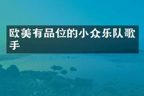 欧美有品位的小众乐队歌手