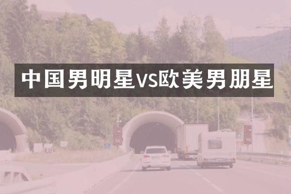中国男明星vs欧美男朋星