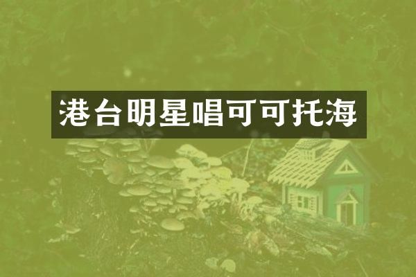 港台明星唱可可托海